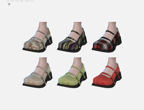 【CHARONLEE】Round Toe Flat Shoes