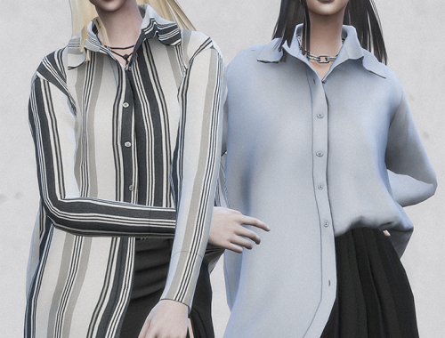 【CHARONLEE】Long Sleeves Shirt