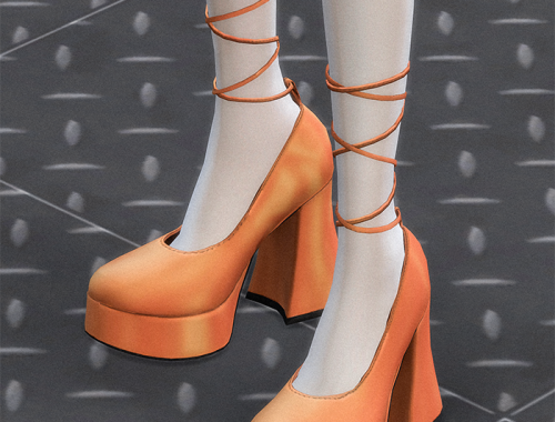 【CHARONLEE】Lamoda Lost Queen Chunky Platform Heels