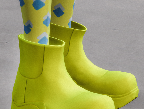 【CHARONLEE】Bottega Veneta Puddle Ankle Boots