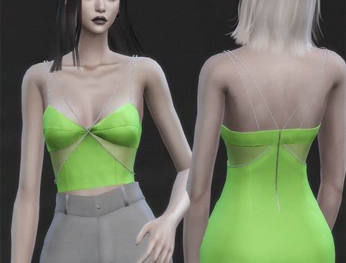 【CHARONLEE】Heiress Diamante Set