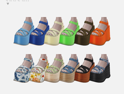 【CHARONLEE】Unif Bubble Platforms