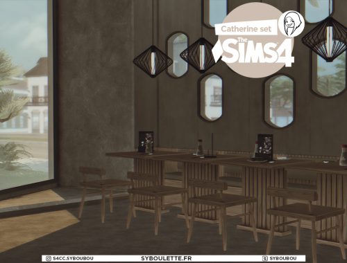 Catherine sushis restaurant set