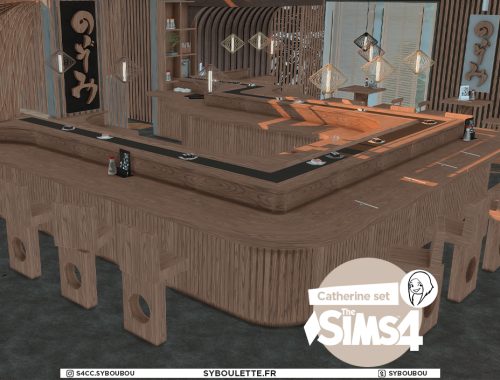 Catherine sushis restaurant set