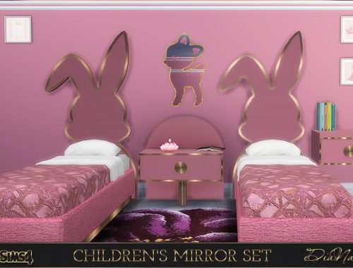 Children's mirror set