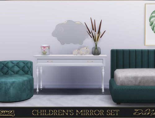 Children's mirror set