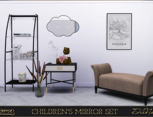 Children's mirror set