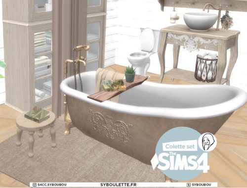 Colette bathroom set