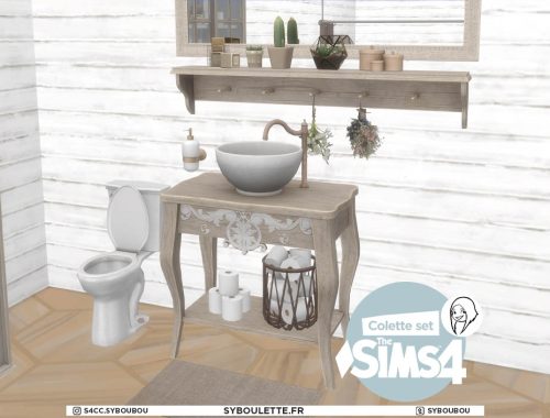 Colette bathroom set