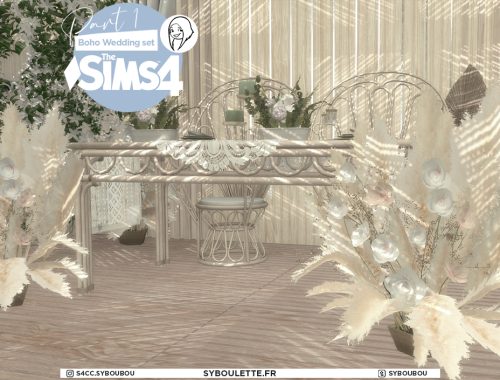 Boho wedding set Part 1