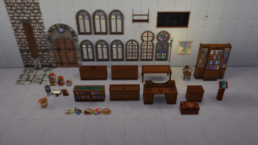 Dungeon Set - Wizard Laboratory - The Sims 4 Catalog