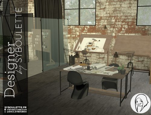 Designer office set