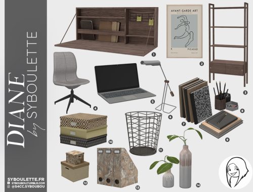 Diane Office set