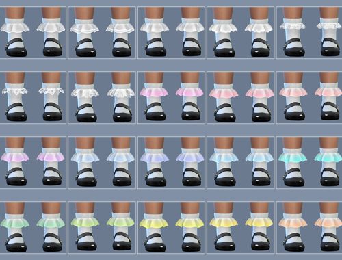 Toddler Frilly Socks 2.0