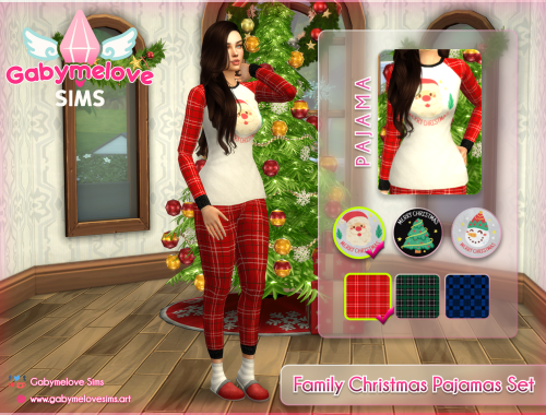 Family Christmas Pajamas Set