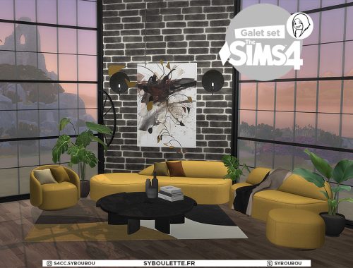 Galet living room set