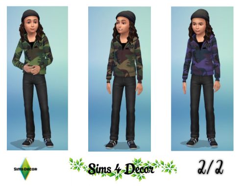 Designer Kids Camo Jacket