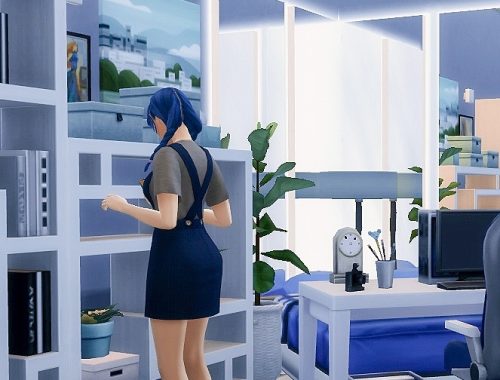 The Sims 4 | BLUE BEDROOM | Build