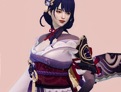 The Sims 4 | RAIDEN SHOGUN GENSHIN IMPACT
