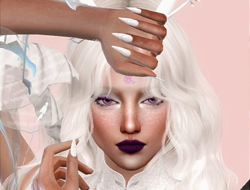 The Sims 4 | WHITE PURPLE| Female