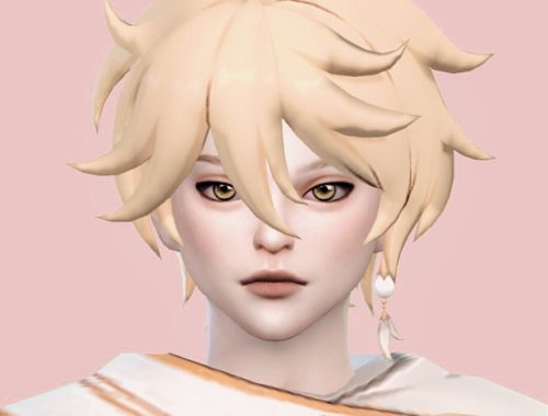 The Sims 4 | AETHER GENSHIN IMPACT