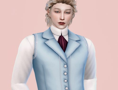 The Sims 4 | CREAM BLUE | Male