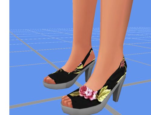 AF S4 Basegame Slingback Platform Pumps RECOLORS