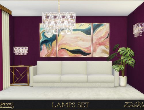 Lamps set
