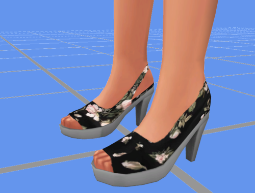 AF S4 Basegame Slingback Platform Pumps RECOLORS