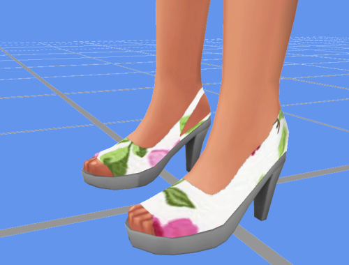AF S4 Basegame Slingback Platform Pumps RECOLORS