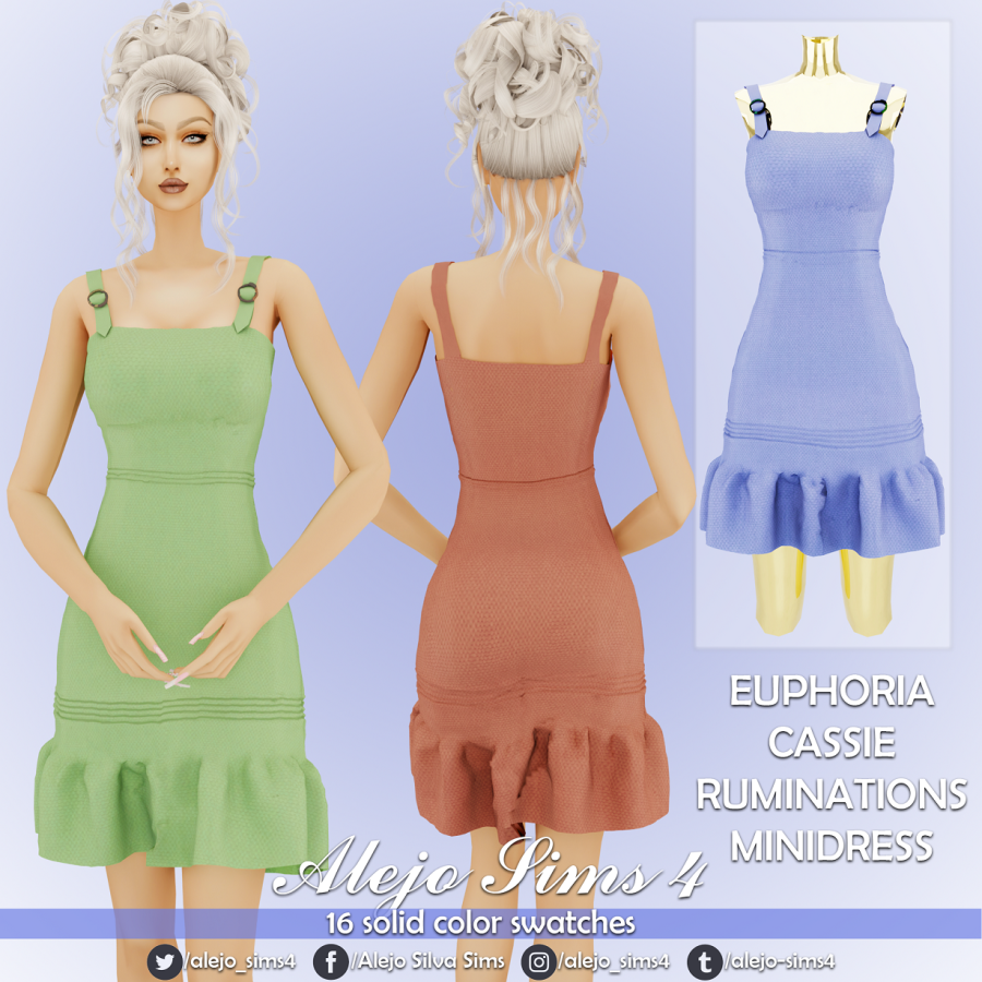 Euphoria Collection: June 2022 - The Sims 4 Catalog