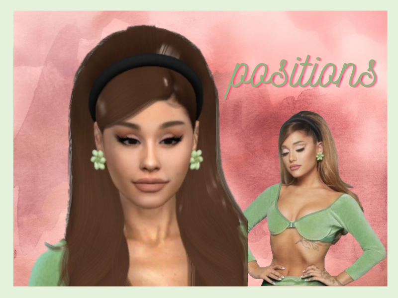 Ariana Grande Socks Porn - Ariana Grande(Positions Photoshoot) - The Sims 4 Catalog