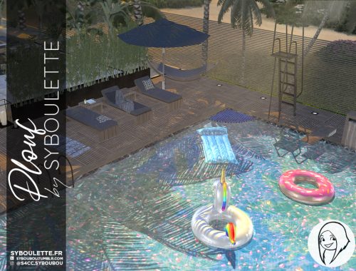 Plouf pool set