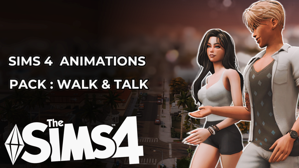 Walk And Talk Animation Pack - The Sims 4 Catalog