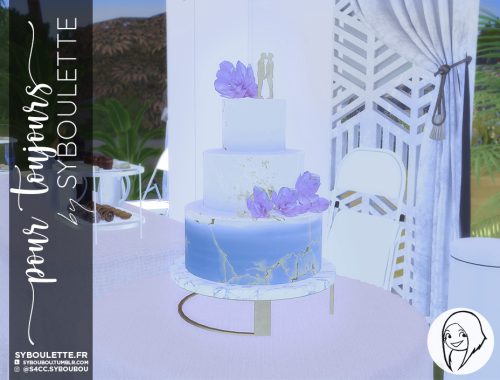 Pour toujours wedding set
