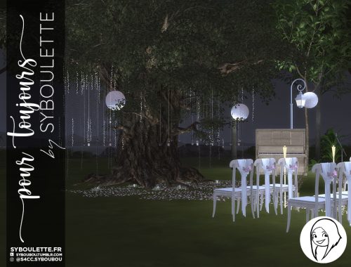 Pour toujours wedding set