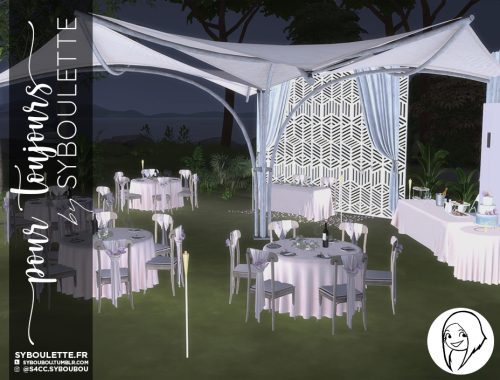 Pour toujours wedding set