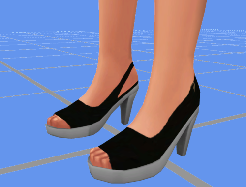 AF S4 Basegame Slingback Platform Pumps RECOLORS