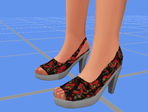AF S4 Basegame Slingback Platform Pumps RECOLORS