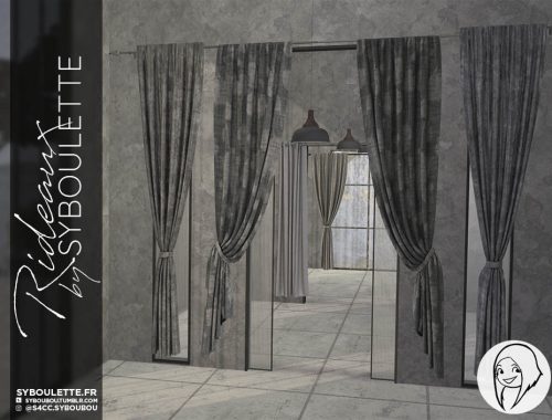 Rideaux curtains set