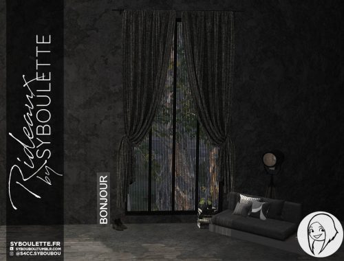 Rideaux curtains set