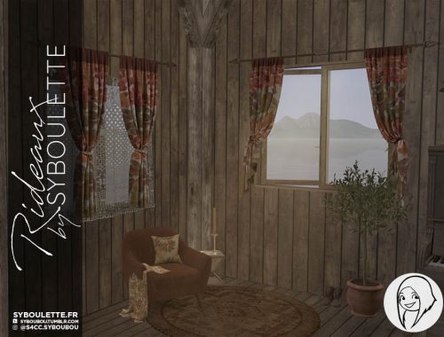 Rideaux curtains set