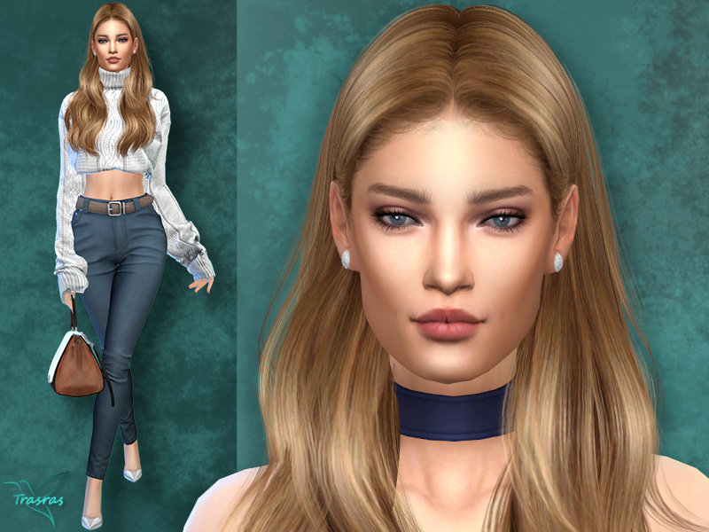 Rosie Huntington (sim inspired by) - The Sims 4 Catalog