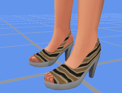 AF S4 Basegame Slingback Platform Pumps RECOLORS
