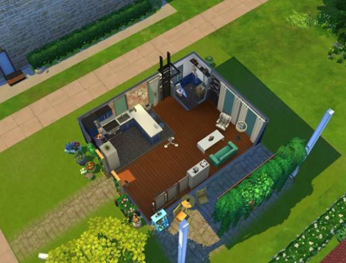 Small house for lovebirds