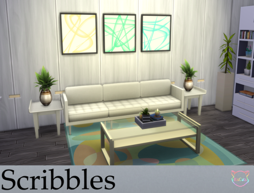 Modern Paintings - Scribbles