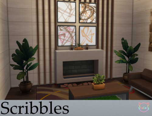 Modern Paintings - Scribbles