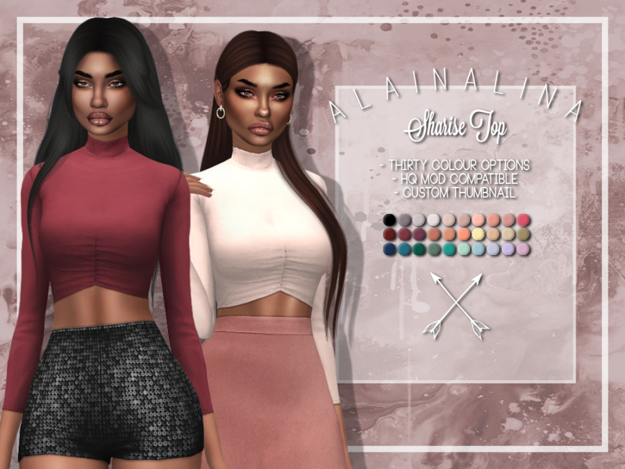 Sharise Top - The Sims 4 Catalog