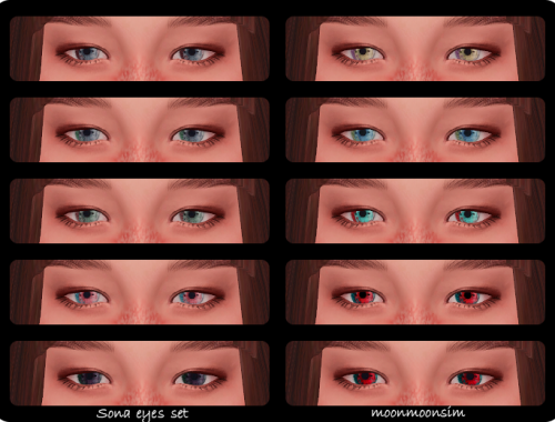 Sona Eyes Set