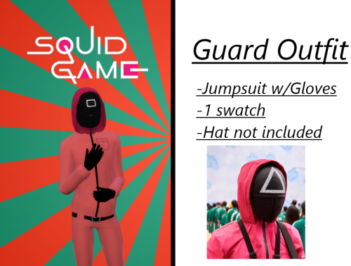 Squid Game Outfit Collection